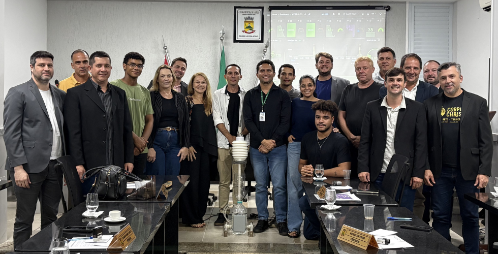 Camara Recebe Rafel Geaquinto Machado para apresentar o Projeto "Alerta ES"